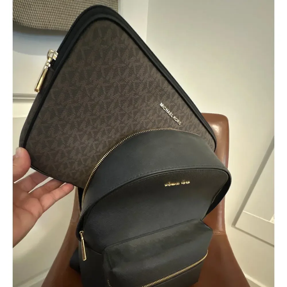 Michael Kors, Sally Medium Saffiano Leather 2-In-1 Backpack
